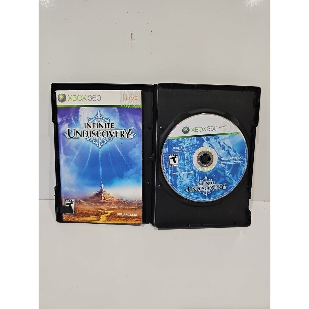Infinite Undiscovery Microsoft Xbox 360, 2008 Complete Manual TESTED Generic Box